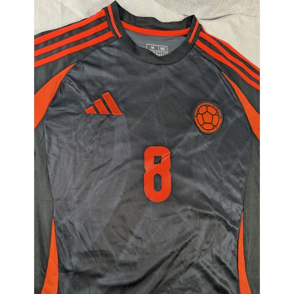 adidas Colombia 2024 Away Jersey Jorge Carrascal #8 Men's M Copa America
